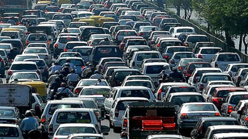 Heavy traffic reported around Town hall due to protests