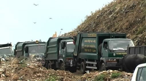 Dumping garbage from Colombo at Karadiyana halted