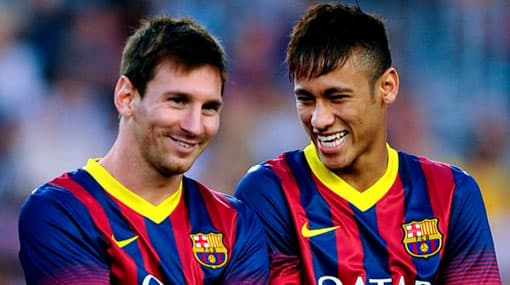 Messi rescued my career at Barcelona - Neymar