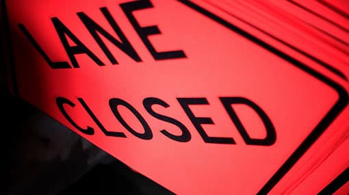 One lane of Olcott Mawatha closed for traffic