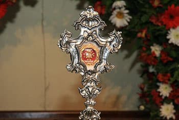 Relic of St. Sebastian recovered, suspect arrested
