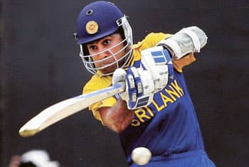 Mahela ton takes Sri Lanka to 242