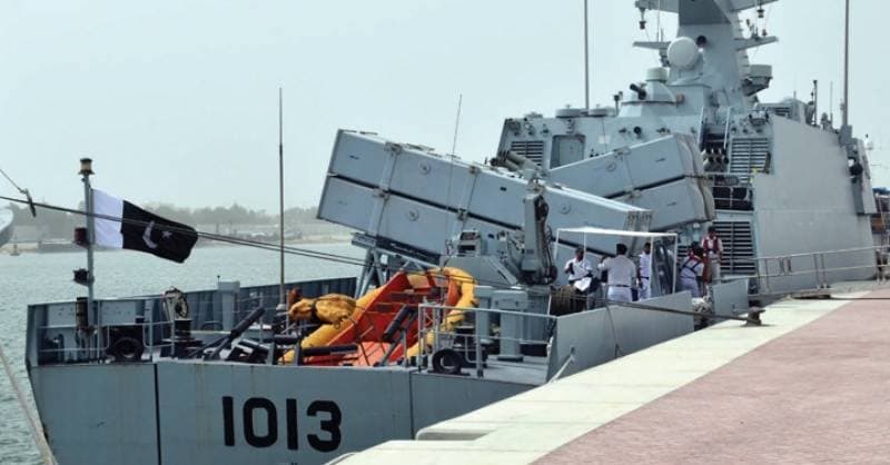 Pakistan navy ships Nasr, Saif reach Sri Lanka