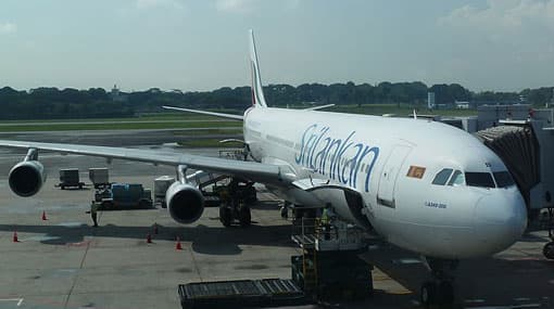 Change of SriLankan flight timings due to closure of Indian airspace