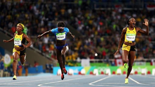 Elaine Thompson of Jamaica wins Olympic gold in women’s 100 meters