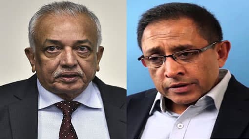 Ministers Malik and Kabir arrive at Bond Commission