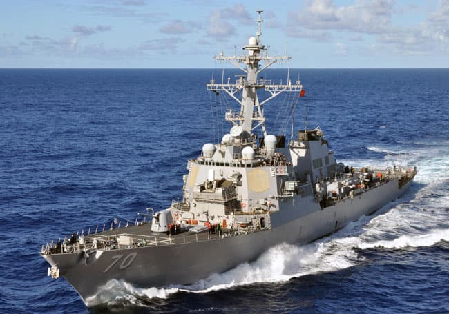 Guided-missile destroyer USS Hopper visits Sri Lanka