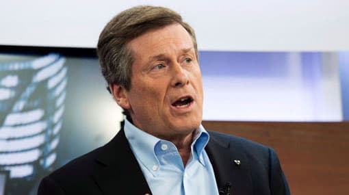 Toronto Mayor to lead trade mission to India and Sri Lanka