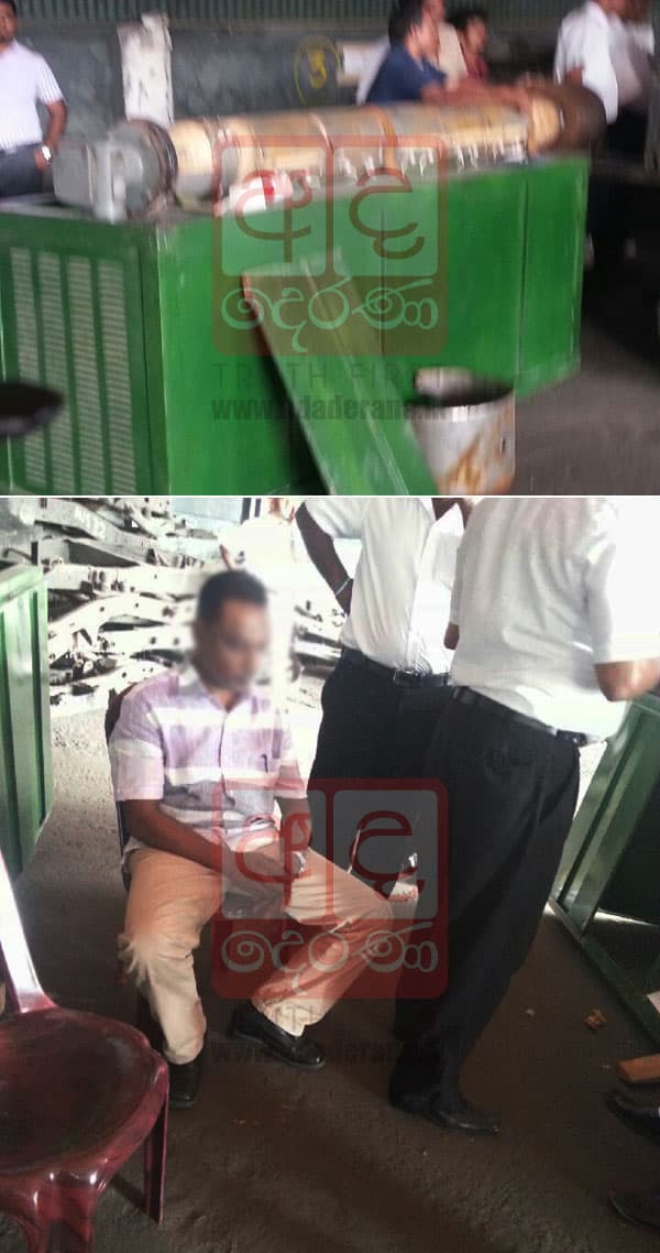 EXCLUSIVE: 100kg of heroin found inside grinding machines in Orugodawatta