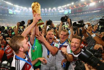Germany reclaims throne atop world