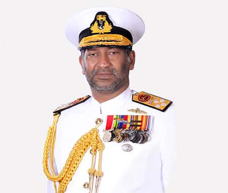 Navy Chief Jayantha Perera promoted to the rank of Admiral