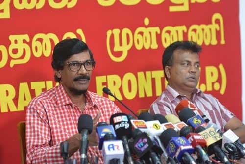 JVP condemns remarks made by Vigneswaran