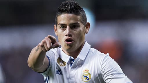 Real Madrid midfielder James Rodriguez offered to Man Utd