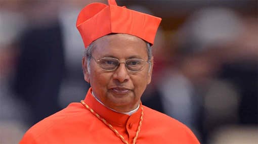 No such attacks on churches - Cardinal Ranjith