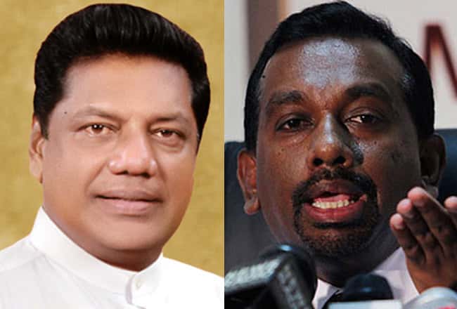 Welgama and Mahindananda removed from SLFP Organiser posts