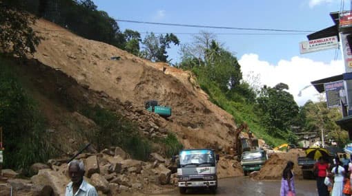 Landslide warning for ten districts