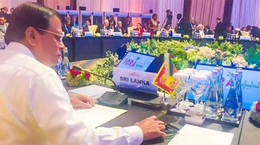 President urges IORA to work out stable legal order to confront illicit drug smuggling