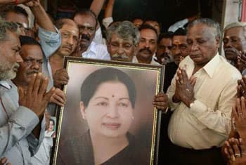 Hospital denies TV reports that Jayalalithaa has died