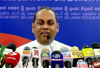 Another co-cabinet spokesman representing the SLFP?