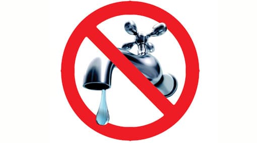 Water cut in several areas due to pipeline burst