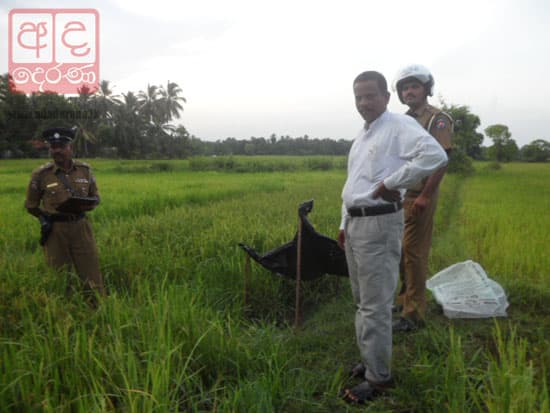 Mother buries newborn baby in paddy field