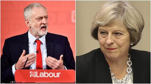 UK election: Theresa May could lose majority in knife-edge vote, shock exit poll shows