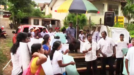 Nine mothers arrested over Thewarapperuma’s protest
