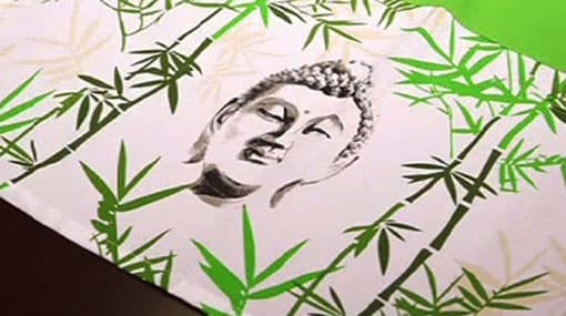 Indian woman held in Sri Lanka for Buddha image on dress