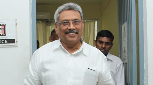 Gotabaya Rajapaksa arrives at Colombo Magistrate’s Court