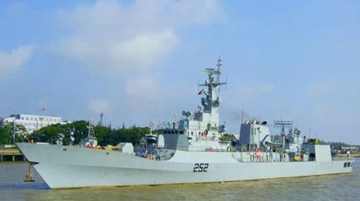 Sri Lankan high ups attend reception on-board Pakistani Naval Ship
