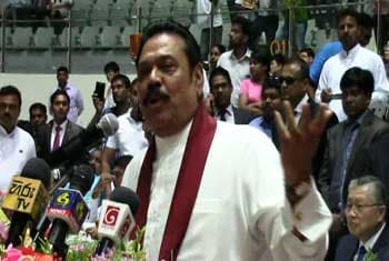 I had to work with conspirators - Rajapaksa