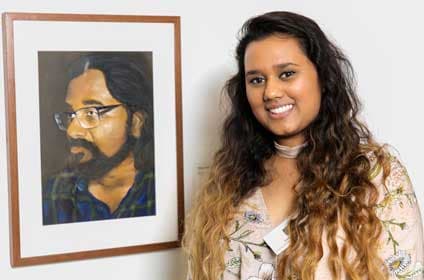 Young Sri Lankan artist grabs the winning spot in Australian competition