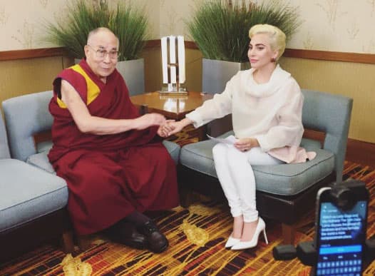 China ‘bans Lady Gaga’ after Dalai Lama meeting