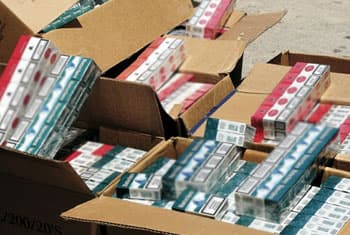 Liquor, cigarettes worth Rs 100 million recovered