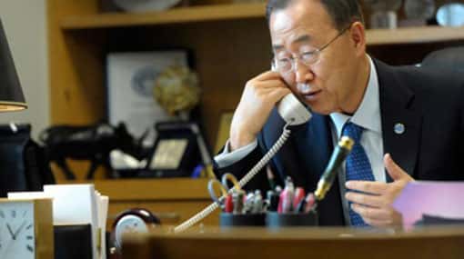 UN chief commends President Sirisena