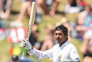 Sangakkara 11th double gives Sri Lanka 135-run lead