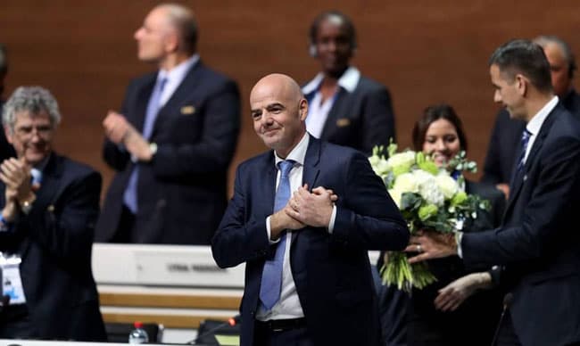 FIFA elects Gianni Infantino to succeed Sepp Blatter as President