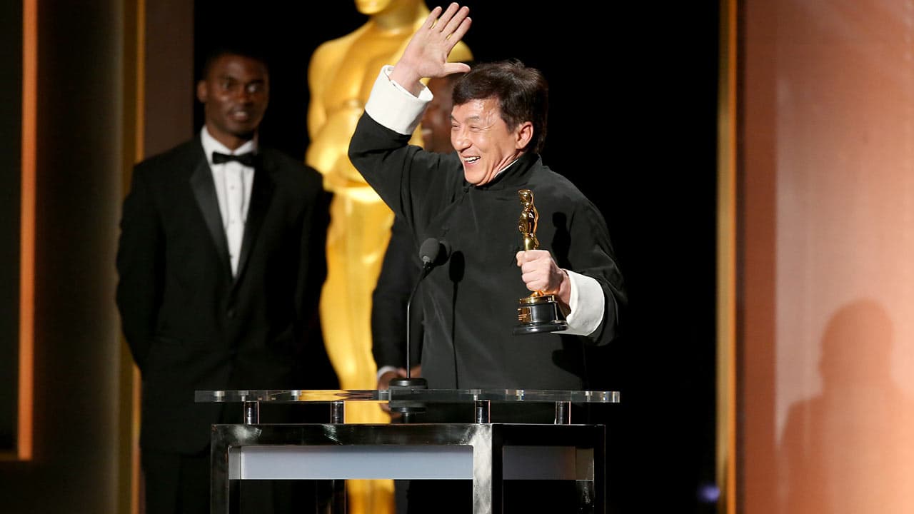 Jackie Chan finally got his Oscar!