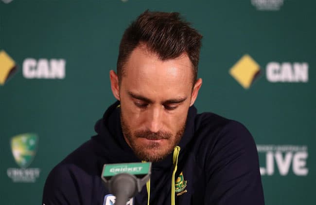 Faf du Plessis loses ICC ball tampering appeal