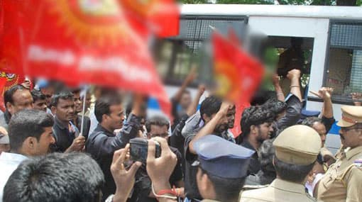 Some 73 arrested during protest in India over SL refugees