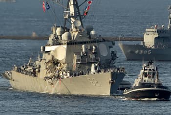 Bodies of 7 missing US Navy sailors found inside damaged warship