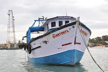20 Indian fishermen arrested for poaching in Sri Lankan waters