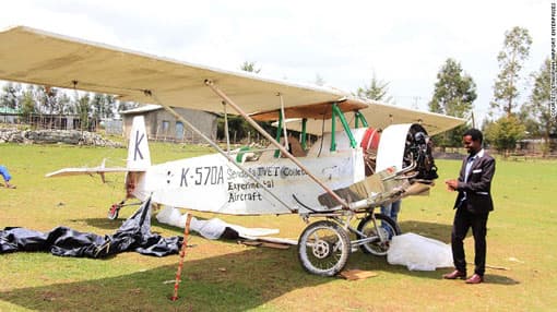 Man builds plane using Youtube, will fly it to his own wedding