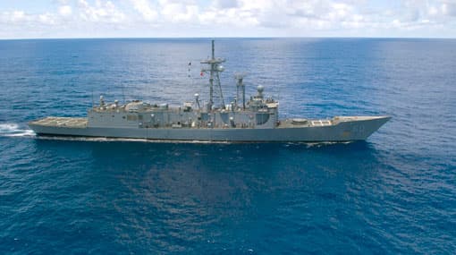 Four Indian ships arrive at the port of Trincomalee