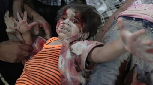 Syria war: 2016 deadliest year yet for children, says Unicef