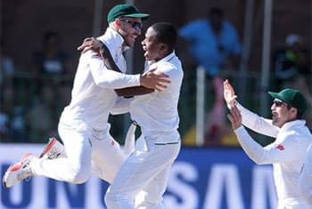 South Africa mop up Sri Lanka tail to capture first test