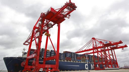 Sri Lanka’s container volume up 28 percent at Colombo Port