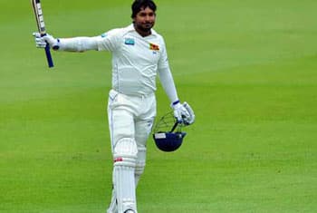 Kumar Sangakkara reaches his 37th hundred