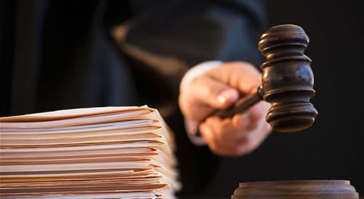 Weapons found in court: 20 suspects remanded
