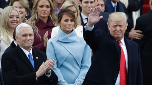 Donald Trump sworn in as 45th President of the United States